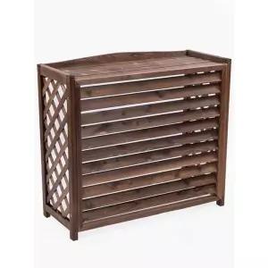 실외기 에어컨 수직형 마당 야외 부식방지 가리개