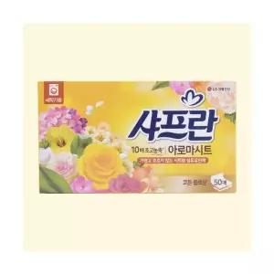 샤프란 아로마시트 코튼 블로섬 50매