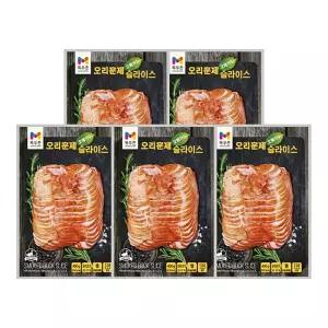 목우촌 오메가3 오리훈제 슬라이스 400g, 5개