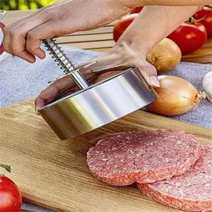 버거 패티 업소용 함박스테이크 프레스 성형기 스테인레스