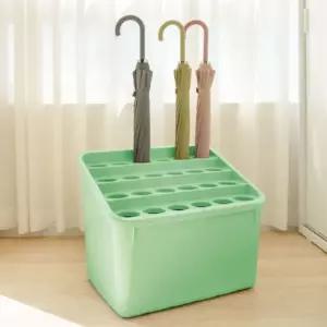 BS 우산꽂이 24구 그린 대용량 업소용 우산 보관함 정리함 카페 사무실 다모아