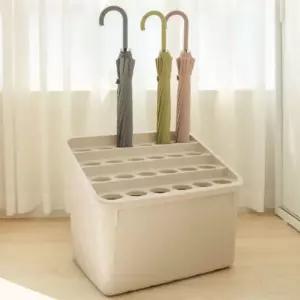 BS 우산꽂이 24구 베이지 대용량 업소용 우산 보관함 정리함 카페 사무실 다모아