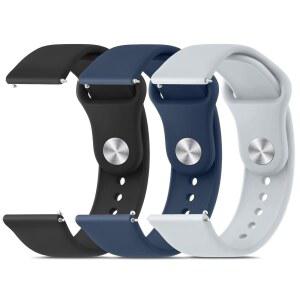 멜리야, Veryfit 스마트워치 밴드용 22mm 실리콘 밴드, IDW13 IDW16 IDW19 IDW26 IDW28 여성용 교체 스포츠 손목밴드 호환