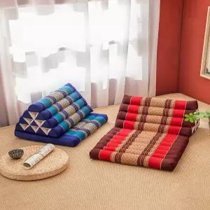삼각쿠션 접이식의자 다다미소파 테이블 좌식 집순이 쇼파 삼각등 등받이쿠션