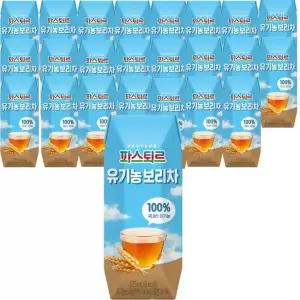 파스퇴르 유기농 보리차 125ml 24팩