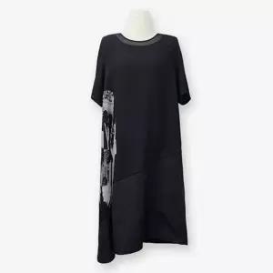 [할마마마] 블랙언발란스드레스 원피스 고퀄 국내제작 (9796732A)