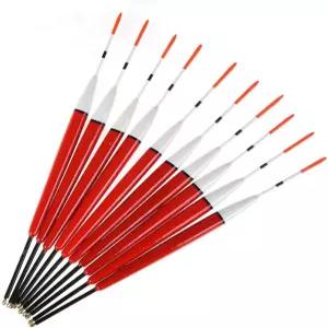 토아시스 낚시 코르크 플로트 오동나무 팩 10개