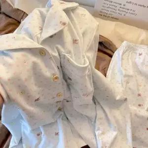 엘럽 잠옷 봄가을 강아지 공식 잠옷세트 풍 커플 박템3