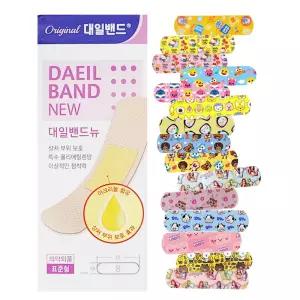 대일밴드 1갑 캐릭터 키즈밴드 일회용 반창고 밴드 살색