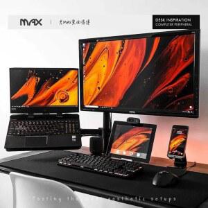 노트북 더블 모니터 조립 트리플 컴퓨터 스탠드암 티비 전용) 주식용노트북 홀딩