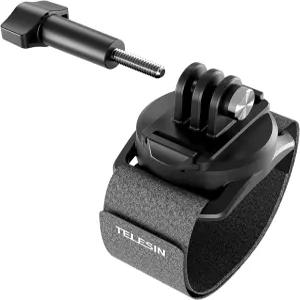 TELESIN 업그레이드 손목 스트랩 360 회전 암 플램 발목 마운트 밴드 홀더 사이클링 GoPro Max Hero 13 12