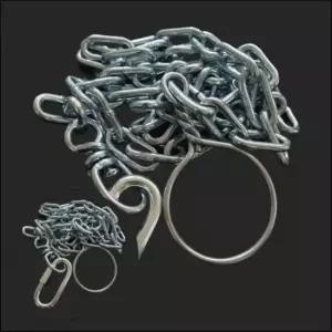 [반려] 체인개줄 5mm 강아지야외목줄 진돗개목줄대형견 목걸이체인줄