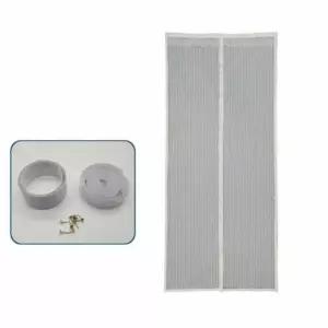 방충 망 모기장 화이트 찍찍이방충망 현관자동방충망