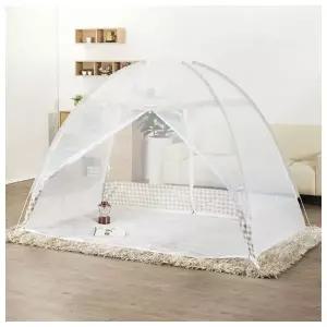 [리빙피스] 3인용 윈드 화이바 원터치 모기장(180cm)