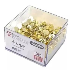 [문구] 서류 정리핀 골드 클립 꽂이 핀 직장인 서류핀 사무용 압핀