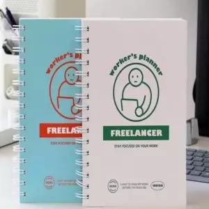 [문구] 업무 계획표 프리랜서 플래너 학습 관리 직무 정리 다이어리