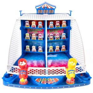 상인 앰배서더 빈티지 아케이드 일렉트로닉: 다운 더 클라운 - 테이블탑 게임 음향 효과 전자 스코어보드 플레이어 2명 6세+