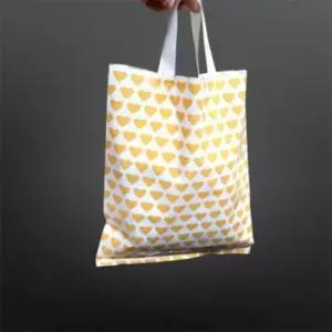 [문구/오피스] 사랑스러운 포인트 투명 비닐 쇼핑백 손잡이 포함 휴대용 간편가방