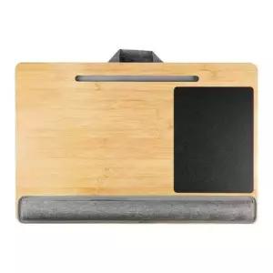 태블릿 노트북 대나무 받침대 / 마우스패드부착 노트북거치대