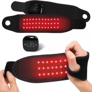손 손목 터치스크린 컨트롤을 위한 레드 라이트 테라피 팔 무릎의 근육 및 관절 를 진동이 있는 웨어러블