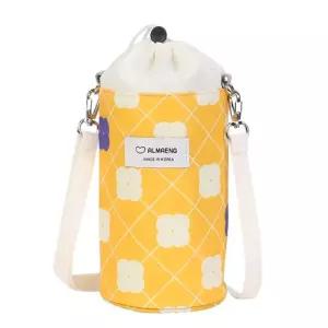 (힘찬)AMBP33 옐로우물병파우치 가방 케이스 보냉 목걸이 끈파 통파 물통