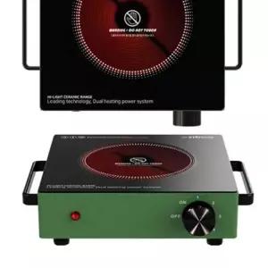 키친리빙1502 미니 하이라이트 캠핑용 테이블용 업소용 혼밥용 전기레인지