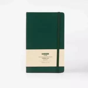 [문구/오피스] 다이어리 수첩 하드커버 그린 디자인 대형 생활용 노트 01047