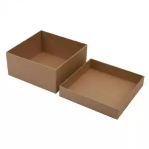 [문구/오피스] 선물 포장용 무지 상자 15x15x7cm 포장 베이직 디자인