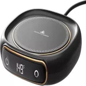 레랏 커피 머그 워머 3가지 온도 설정 및 자동 차단 책상용 컵 커피/차/우유용 음료 유지 액세서리 남성