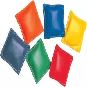 챔피언 스포츠 빈백(12팩) 5인치 그린/오렌지/퍼플/로열 블루/레드/옐로우