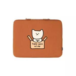 애니멀 노트북 파우치(13인치) ver.3 브라운 1개