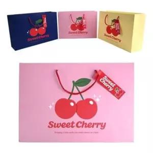 [문구/오피스] 스위트 체리 선물용 쇼핑백 종이가방 3컬러 10P 중