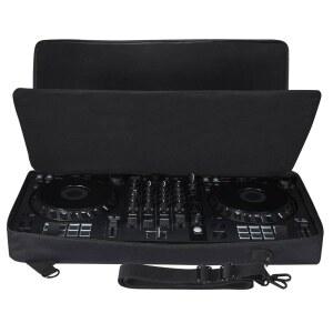 파이오니어 DJ DDJ-FLX6용 Hzycwone 케이스 DDJ SX2 SX3 / 800 808 T1 컨트롤러용 휴대용 여행용 숄더백팩 헤드폰 태블릿 케이블 충전기 악세사리(블랙)