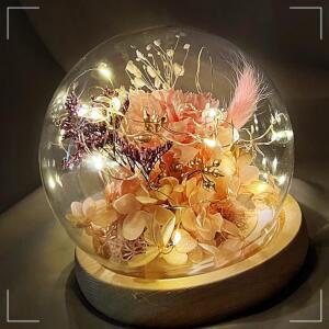 원형 핑크 인테리어 조명 선물 어버이날 스승의날 플라워 부부의날 결혼기념일 카네이션 무드등 KWBFAB34