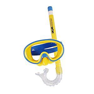 세트 아동 수영 미니언즈 물안경 8세이상 스노쿨 용품 호흡기 링 캐릭터 수경 물놀이 스노우쿨 HWAAD172