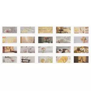 PET 감성 풍경 스티커 티타임