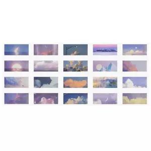 PET 감성 풍경 스티커 달빛 꿈나라