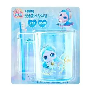 [꼬마스타]프린세스 캐치티니핑 칫솔꽂이 양치컵-사뿐핑