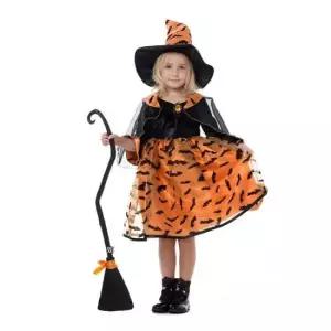 캐릭터복장 할로윈 주시 마녀 오렌지 코스튬 (선택) 아동 파티옷