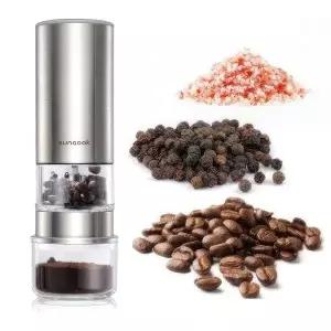 썬쿡 원터치 미니 전동그라인더 원두 분쇄기 원두가는기계