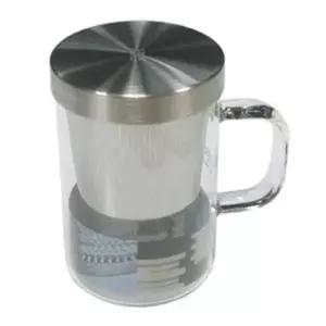 사마 차주전자 녹차 머그컵 물컵 500ml 찻잔 보온컵 차망 포함