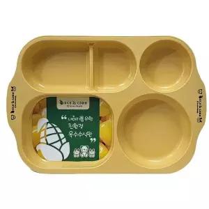 옥수수 국산 어린이 식기 에코인콘 5구 유아 식판 아기 아동