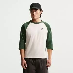 [나이키]스포츠웨어 클럽 남성 34 슬리브 래글런 탑 - 323 IF0756 399368