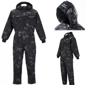 일체형스즈키 밀리터리작업복 방한복스즈끼