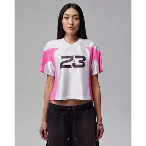 [나이키]조던 플라이트 여성 저지 - 화이트핑크시클블랙 IF1158-100 401252