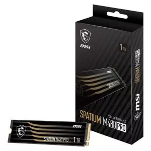 MSI SSD 초고속 저장장치 스파티움 M480 프로 M.2 NVMe 1TB