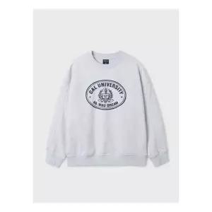 [후아유][][여성] 바시티 스템프 맨투맨 WHMWF2221F 707703