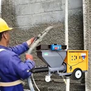 전문 스투코 분사기 전기 모르타르 플라스터 스프레이 건 벽 시멘트 렌더링 장비