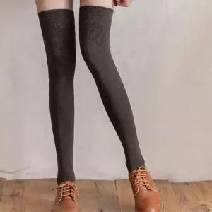 [마이모노샵][마이모노샵] 학생 여성 요가 필라테스 레이어드 긴양말 오버니삭스 2개 (17173692)