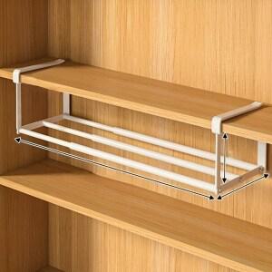 길이조절 신발 거치대 슈즈렉 틈새 언더선반 신발장 정리대